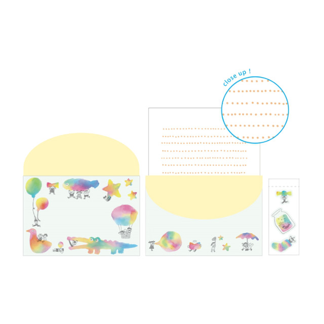 AIUEO Letter set (CHIBIしゃぼん)goods_nameサブ画像
