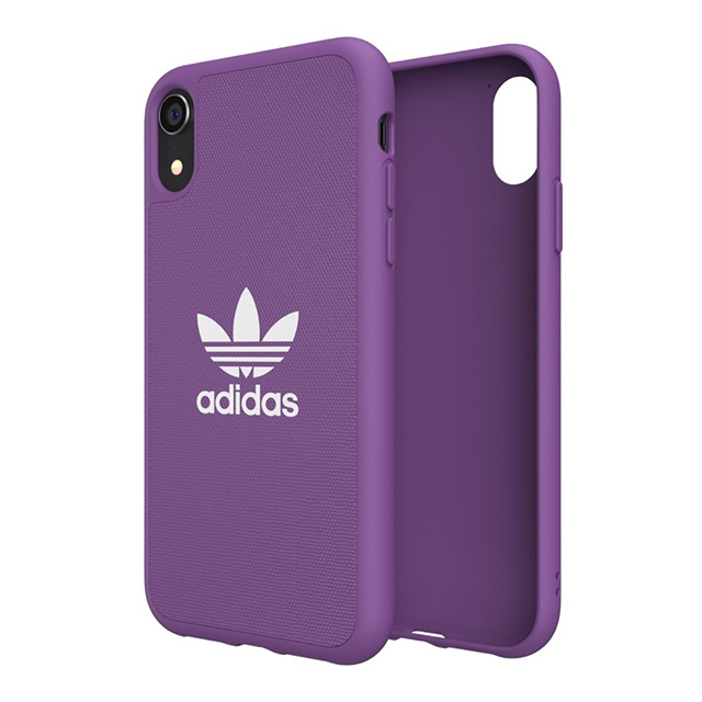 【iPhoneXR ケース】adicolor Moulded Case (active purple)