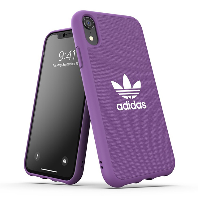 Iphonexr ケース Adicolor Moulded Case Active Purple Adidas Originals Iphoneケースは Unicase