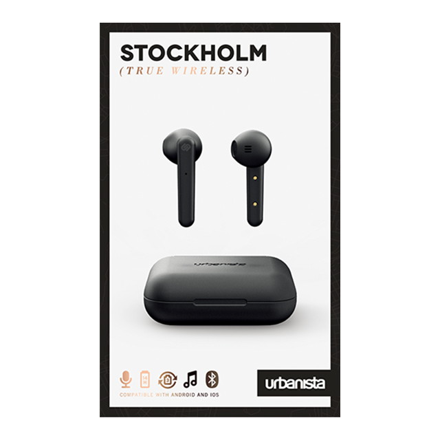 【完全ワイヤレスイヤホン】Stockholm True Wireless (Black)サブ画像