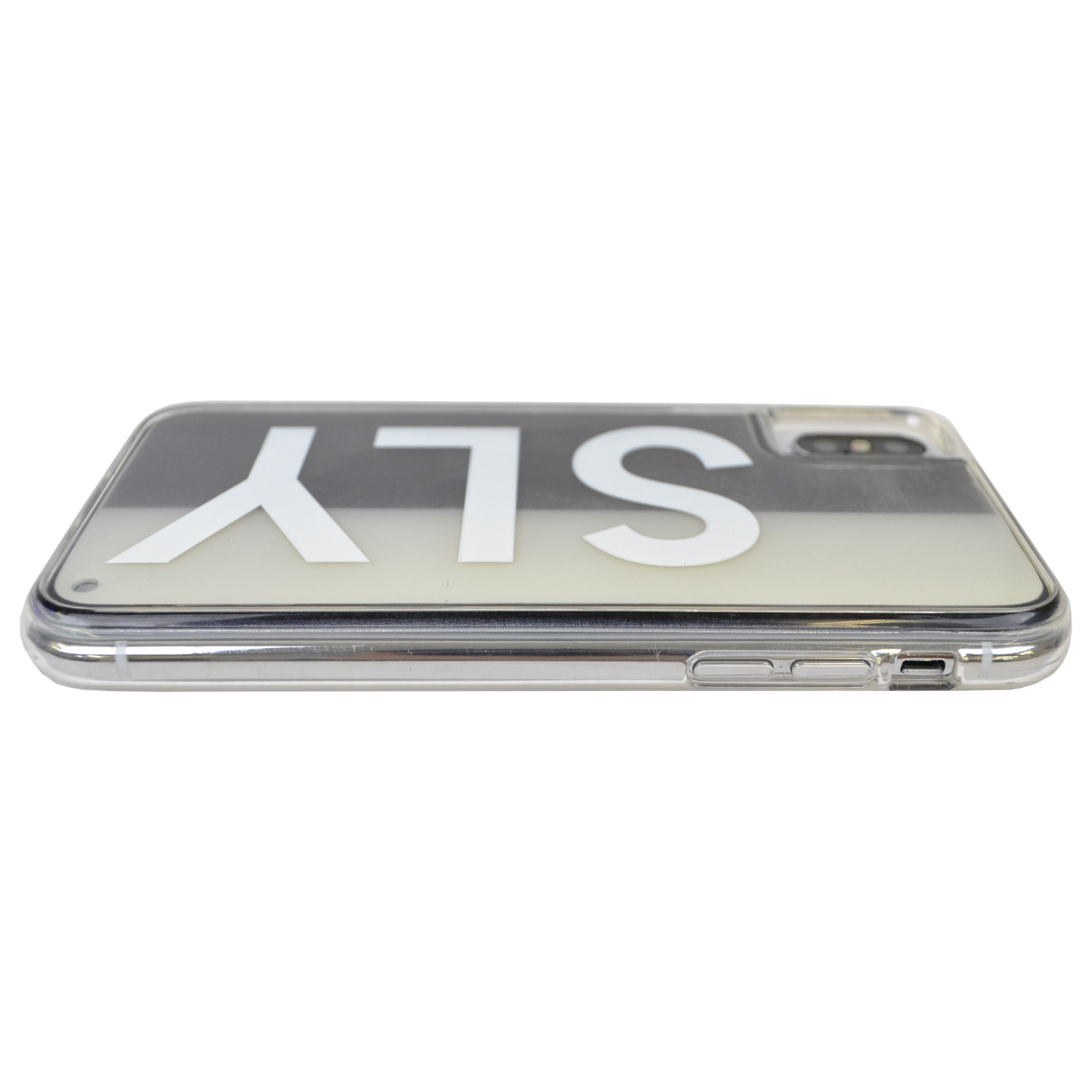 【iPhoneXS/X ケース】SLY ネオンサンドケース (LOGO/ホワイト×ブラック)goods_nameサブ画像