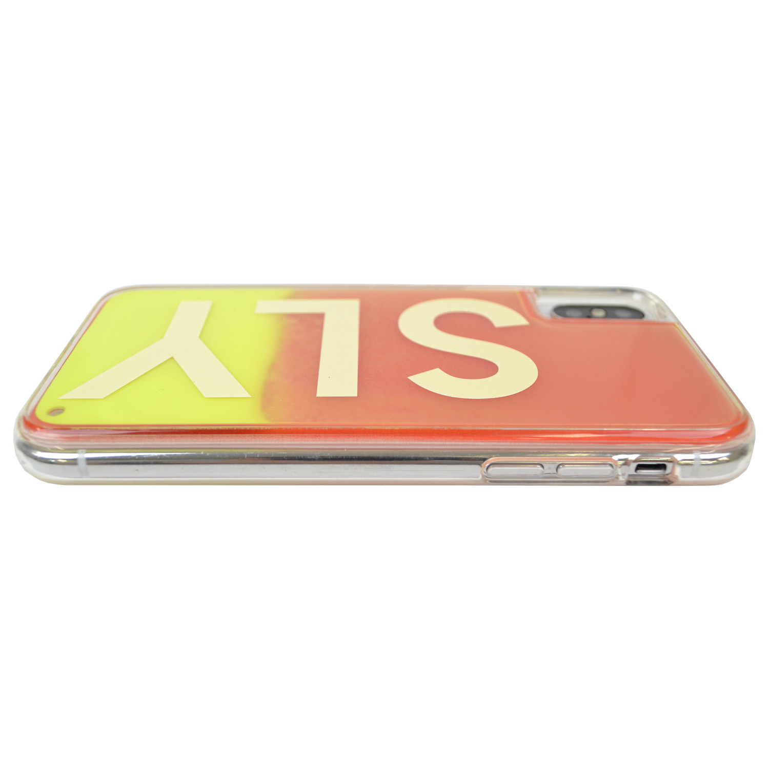 【iPhoneXS/X ケース】SLY ネオンサンドケース (LOGO/イエロー×レッド)goods_nameサブ画像