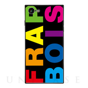 【iPhone8/7 ケース】FRAPBOIS スクエア型 ガラスケース (FRAPBOIS RAINBOW)
