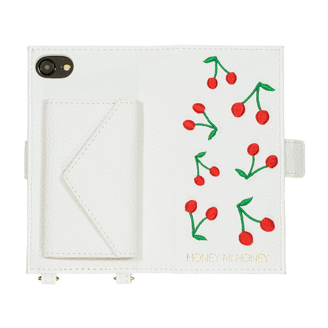 【iPhone8/7/6s/6 ケース】cherry book iPhone case (WHT)goods_nameサブ画像