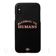 【iPhoneXS/X ケース】Allergic to Humans