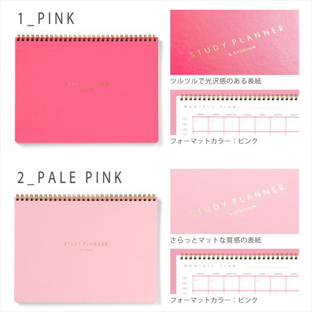 STUDY PLANNER WEEKLY (PINK)サブ画像