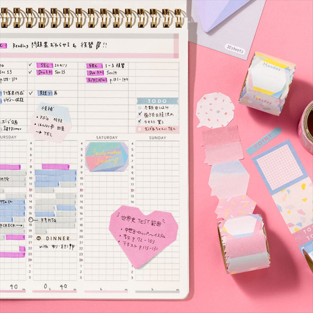 STUDY PLANNER WEEKLY (PINK)サブ画像