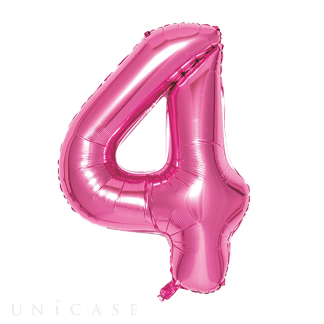 NUMBER BALLOON (PINK4)