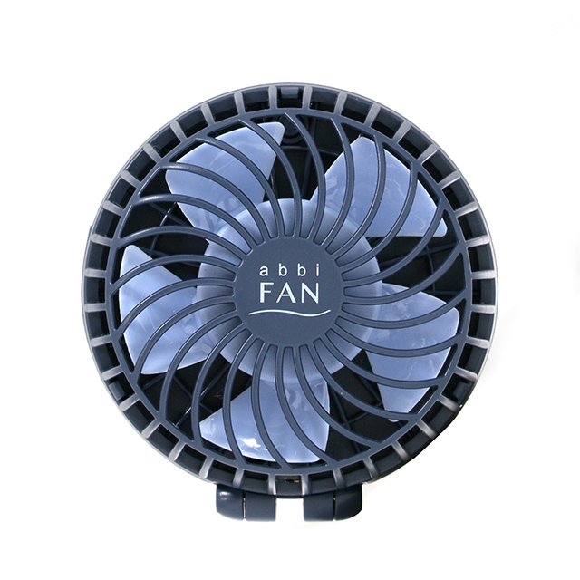 abbi Fan ハンズフリーポータブル扇風機ミラー付き (ホワイト)サブ画像
