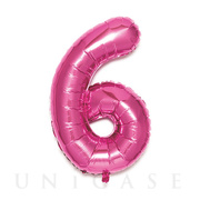 NUMBER BALLOON (PINK6)