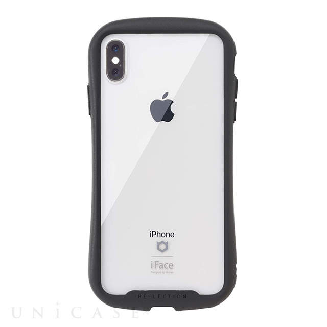 Iphonexs X ケース Iface Reflection強化ガラスクリアケース ブラック Iface Iphoneケースは Unicase