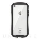 【iPhone8/7 ケース】iFace Reflection強化ガラスクリアケース (ブラック)
