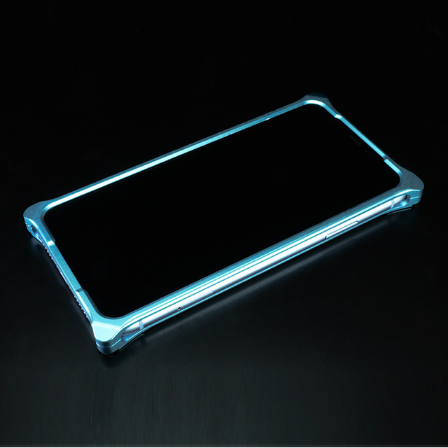 【iPhoneXR ケース】ソリッドバンパー (ライトブルー)サブ画像