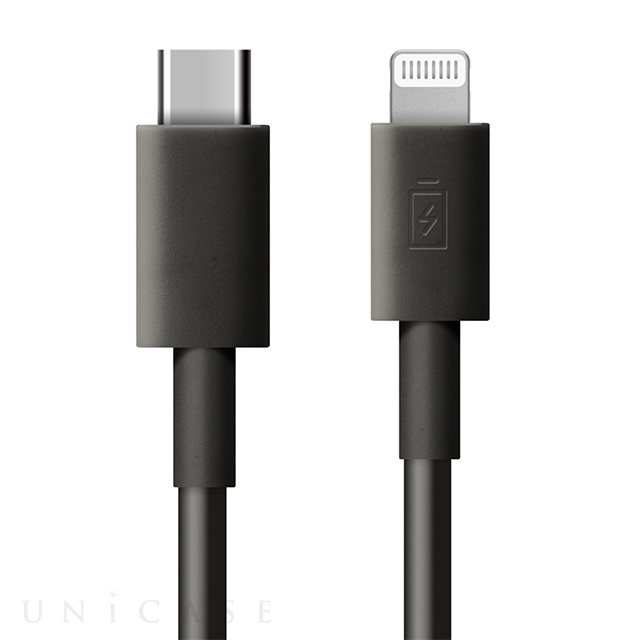 USB Type-C ＆ Lightning USBケーブル 1.5m (ブラック/ストレート)