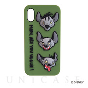 【iPhoneXS/X ケース】LION KING Silicone iPhone Case (KH)