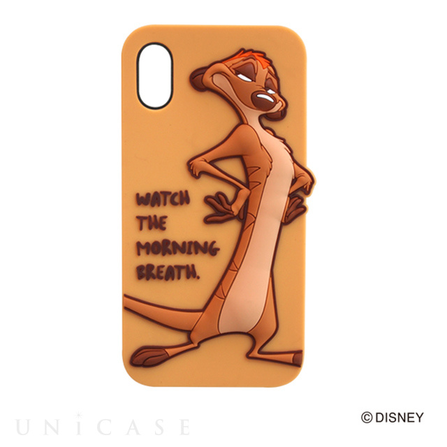【iPhoneXS/X ケース】LION KING Silicone iPhone Case (OR)