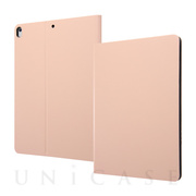 【iPad Air(10.5inch)(第3世代)/Pro(10.5inch) ケース】レザーケース スタンド機能付き (ベージュ)