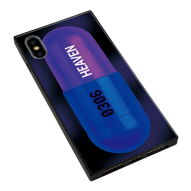 【iPhone8/7 ケース】MILKBOY スクエア型 ガラスケース (0306HEAVEN BLACK)goods_nameサブ画像