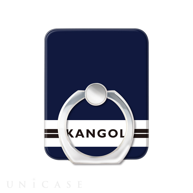 KANGOL スマホリング [KANGOL LINE(NVY)]