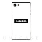 【iPhone8/7 ケース】KANGOL スクエア型 ガラスケ...