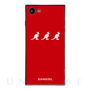 【iPhone8/7 ケース】KANGOL スクエア型 ガラスケ...