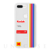 【iPhone8 Plus/7 Plus ケース】Kodak Case (Kodak Striped Kodachrome Super 8)