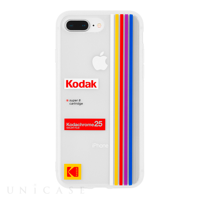 【iPhone8 Plus/7 Plus ケース】Kodak Case (Kodak Striped Kodachrome Super 8)