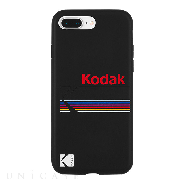 【iPhone8 Plus/7 Plus ケース】Kodak Case (Kodak Matte Black + Shiny Black Logo)
