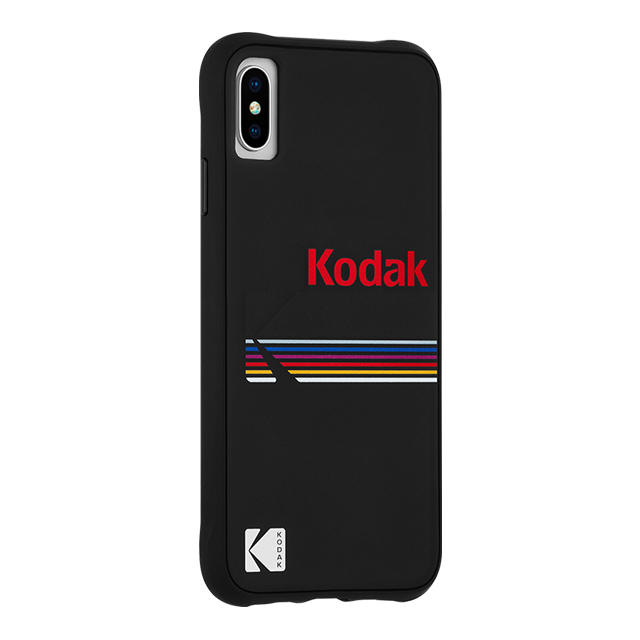 【iPhoneXS/X ケース】Kodak Case (Kodak Matte Black + Shiny Black Logo)サブ画像