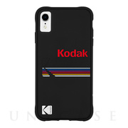 【iPhoneXR ケース】Kodak Case (Kodak Matte Black + Shiny Black Logo)