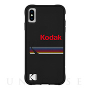 【iPhoneXS Max ケース】Kodak Case (Kodak Matte Black + Shiny Black Logo)