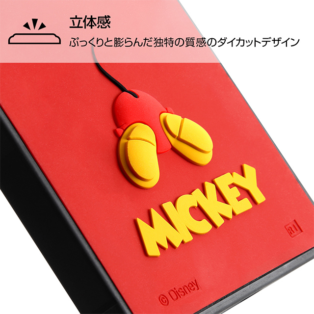 【iPhoneXR ケース】ディズニーキャラクター/耐衝撃ハイブリッド シリコン KAKU (ミッキー)サブ画像