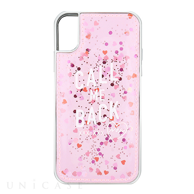 【iPhoneXS/X ケース】スマートフォンケース SCCX011 (ピンク)