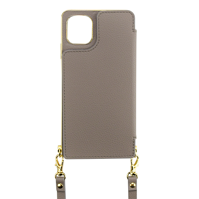 【iPhone11/XR ケース】Cross Body Case for iPhone11 (gray)