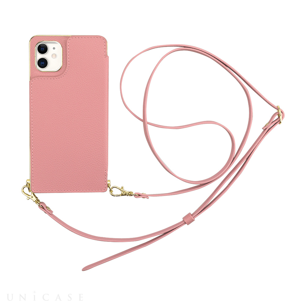 【iPhone11/XR ケース】Cross Body Case for iPhone11 (pink)