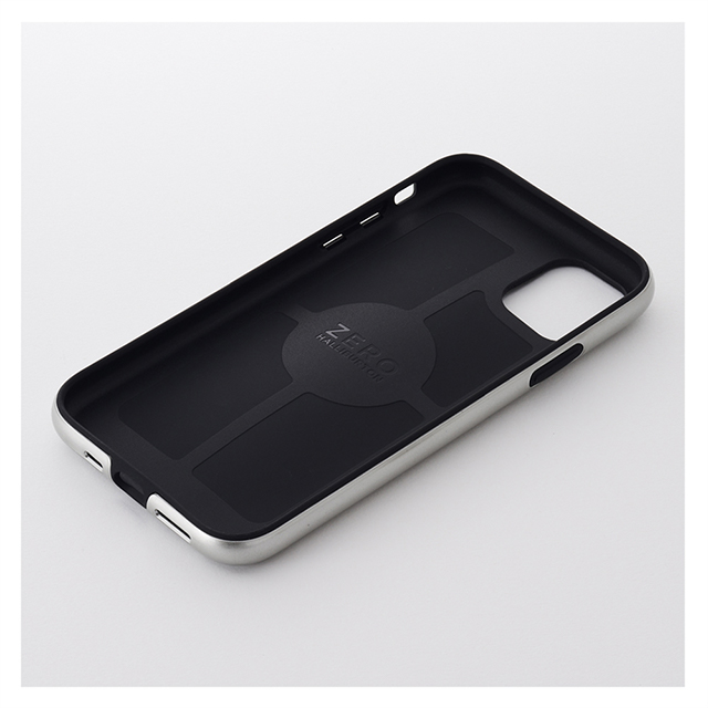 【iPhone11 Pro ケース】ZERO HALLIBURTON Hybrid Shockproof case for iPhone11 Pro (Silver)サブ画像