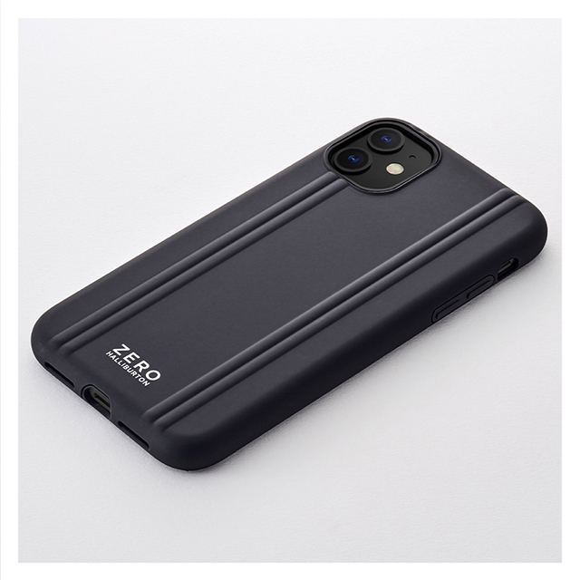 【iPhone11/XR ケース】ZERO HALLIBURTON Hybrid Shockproof case for iPhone11 (Black)サブ画像