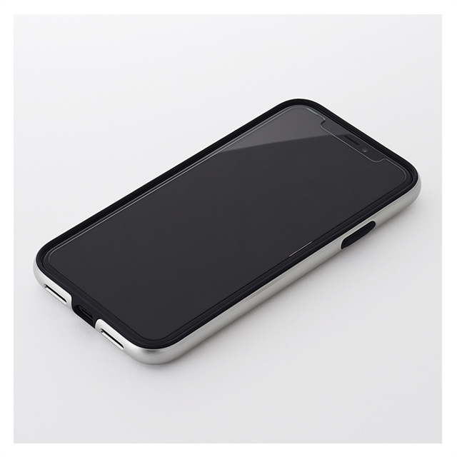 【iPhone11/XR ケース】ZERO HALLIBURTON Hybrid Shockproof case for iPhone11 (Silver)サブ画像