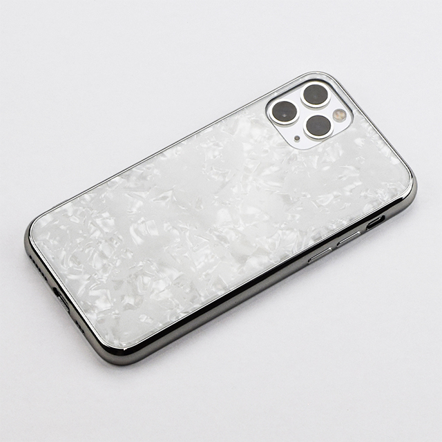 【iPhone11 Pro ケース】Glass Shell Case for iPhone11 Pro (white)サブ画像