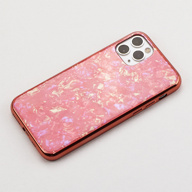 【iPhone11 Pro ケース】Glass Shell Case for iPhone11 Pro (pink)サブ画像