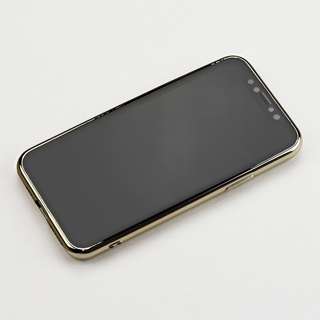 【iPhone11/XR ケース】Glass Shell Case for iPhone11 (gold)