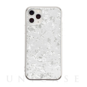 【iPhone11 Pro ケース】Glass Shell Case for iPhone11 Pro (white)