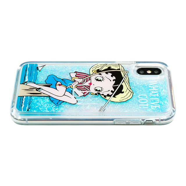 【iPhoneXS/X ケース】Betty Boop グリッターケース (Sea)goods_nameサブ画像