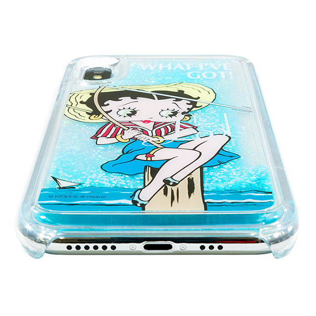 【iPhoneXS/X ケース】Betty Boop グリッターケース (Sea)goods_nameサブ画像