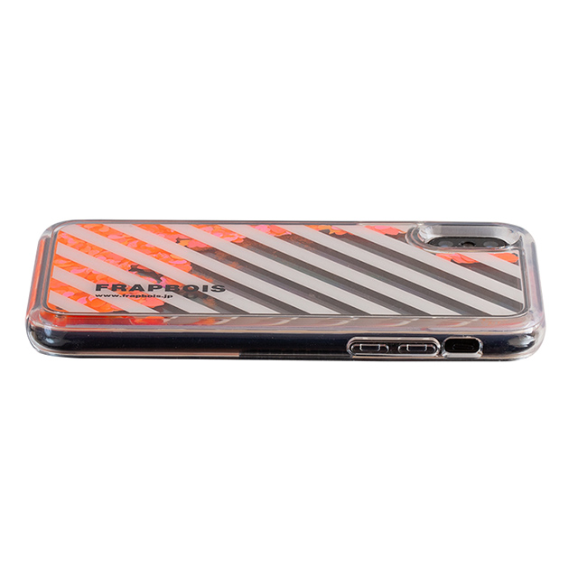 【iPhoneXS/X ケース】FRAPBOIS グリッターケース (LIMITED NEON ORANGE)サブ画像