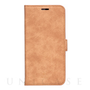 【iPhone11 ケース】手帳型ケース Style Natural (Camel)