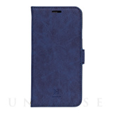 【iPhone11 ケース】手帳型ケース Style Natural (Blue)