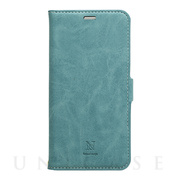 【iPhone11 ケース】手帳型ケース Style Natural (Turquoise)