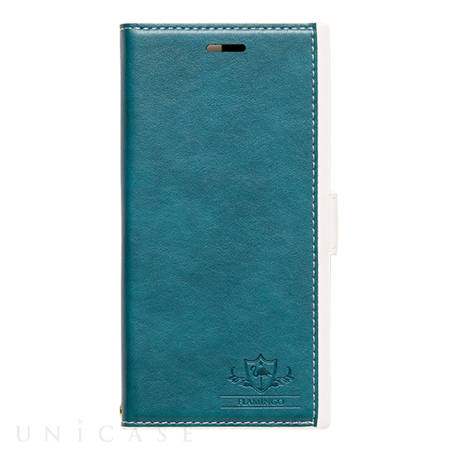iPhone11 ケース】手帳型ケース FLAMINGO (Turquoise) NATURAL design | iPhoneケースは UNiCASE