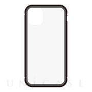 【iPhone11 ケース】背面繊維ガラス×アルミバンパーケース...